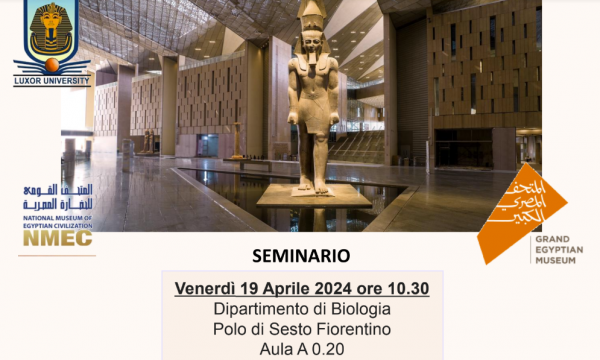 Venerdì 19 Aprile 2024 ore 10.30 - Prof. Badawi Ismail.