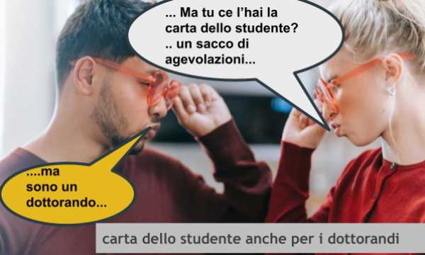 Carta dello studente? anche per i dottorandi 